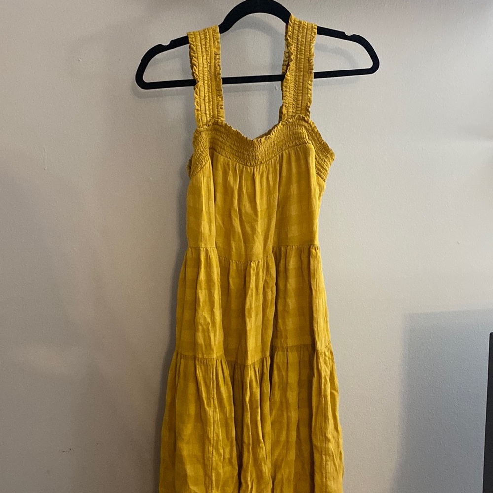 Old Navy Mustard Maxi Dress
